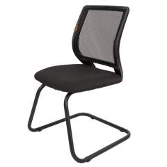 Офисное кресло CHAIRMAN 699 V, ткань стандарт/сетчатый акрил, черный