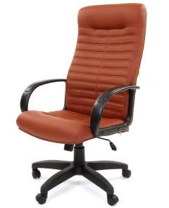 Офисное кресло CHAIRMAN 480 LT, экокожа,  коричневый