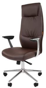 Офисное кресло CHAIRMAN VISTA, экокожа,  коричневый