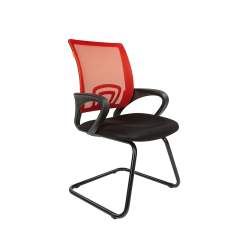 Кресло для посетителя CHAIRMAN 696V красное