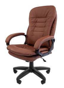 Офисное кресло CHAIRMAN 795 LT, экокожа,  коричневый