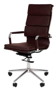 Офисное кресло CHAIRMAN 750, экокожа,  коричневый