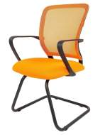 Офисное кресло CHAIRMAN 698 V, ткань TW/сетчатый акрил,  оранжевый