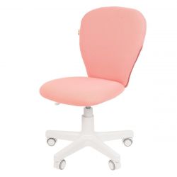 Детское кресло CHAIRMAN Kids 105, ткань TW, розовый, пластик белый
