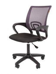 Офисное кресло CHAIRMAN 696 LT, ткань стандарт/сетчатый акрил,  серый