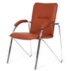 Офисное кресло CHAIRMAN 850, экокожа,  коричневый