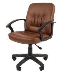 Офисное кресло CHAIRMAN 651, экокожа, коричневый