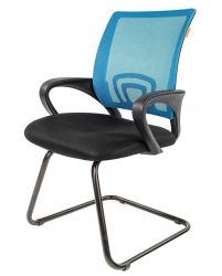 Офисное кресло CHAIRMAN 696 V, ткань TW/сетчатый акрил,  голубой