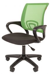 Офисное кресло CHAIRMAN 696 LT, ткань стандарт/сетчатый акрил, зеленый