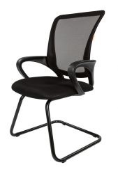 Офисное кресло CHAIRMAN 969 V, ткань TW/сетчатый акрил,  черный